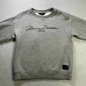 Musium Division Sweatshirt Womens Small Rose Crewneck Pullover 1979 Embroidered